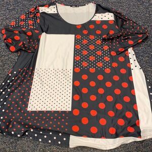 Lily Polka Dot Top sz. 3XL